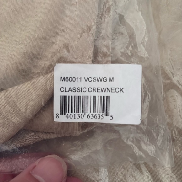 Cotton Citizen Classic Crew Neck Vintage Cashew Men's Size XL M NWT unisex - Picture 10 of 10